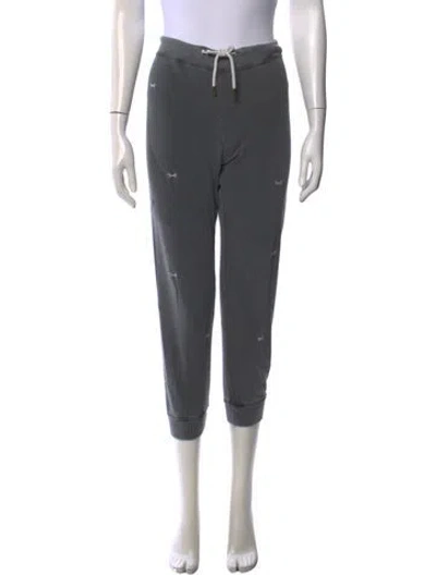 Pre-owned The Great Straight Leg Pants In Gray