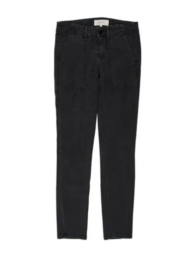 Pre-owned The Great Straight Leg Pants In Gray
