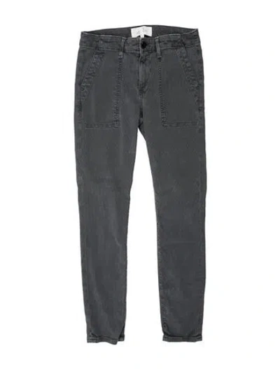 Pre-owned The Great Straight Leg Pants In Gray