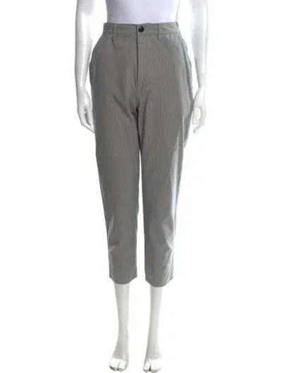 Pre-owned The Great Straight Leg Pants In Green