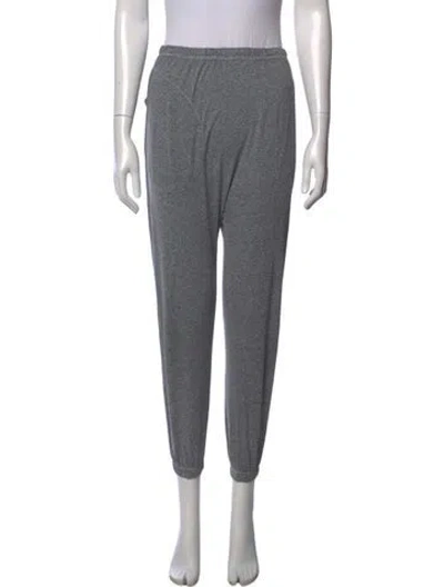 Pre-owned The Great Straight Leg Pants In Grey