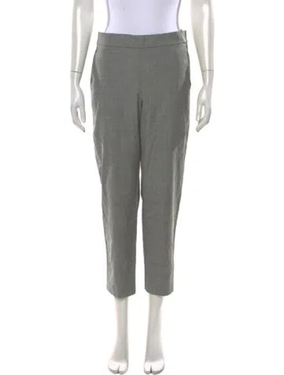 Pre-owned The Great Straight Leg Pants In Grey