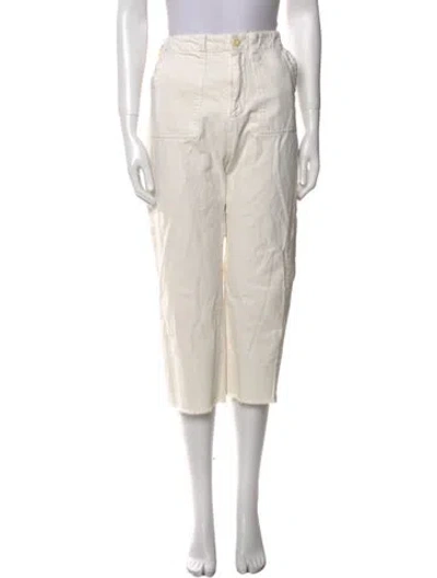 Pre-owned The Great Straight Leg Pants In Neutral