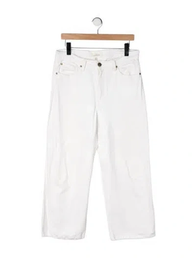 Pre-owned The Great Straight Leg Pants In Neutrals