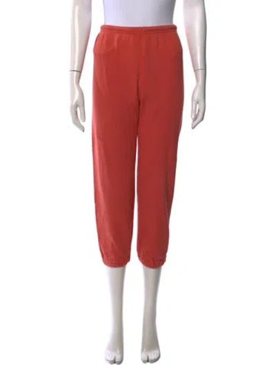 Pre-owned The Great Straight Leg Pants In Orange