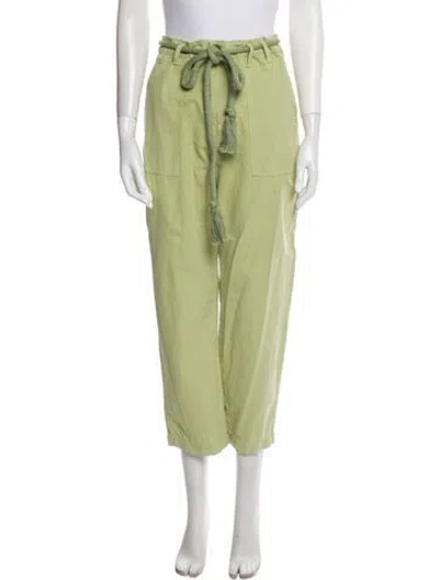 Pre-owned The Great Straight Leg Pants W/ Tags In Green