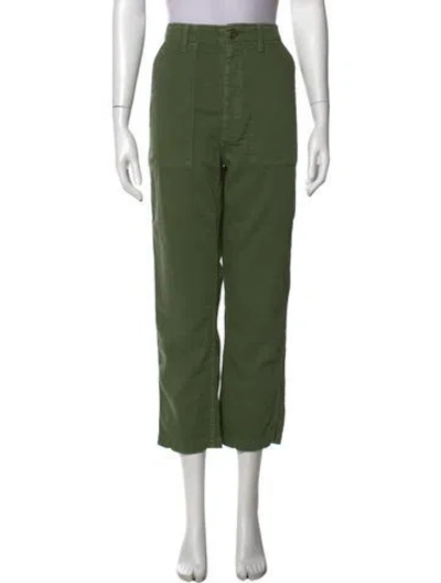 Pre-owned The Great Straight Leg Pants W/ Tags In Green