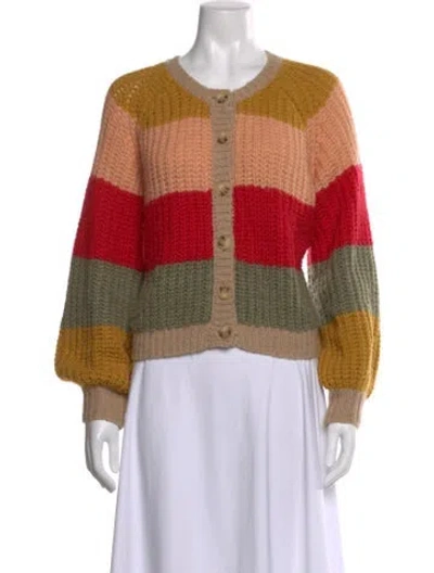 Pre-owned The Great Striped Crew Neck Sweater