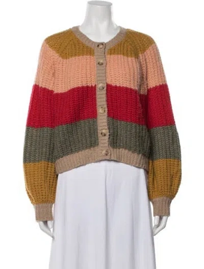 Pre-owned The Great Striped Crew Neck Sweater