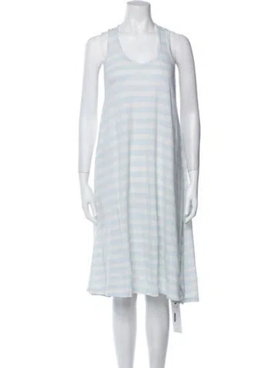 Pre-owned The Great Striped Knee-length Dress In Multi