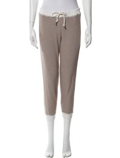 Pre-owned The Great Striped Sweatpants In Neutral