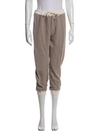 Pre-owned The Great Striped Sweatpants In Neutrals
