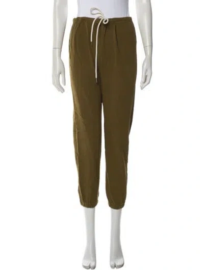Pre-owned The Great Sweatpants In Green