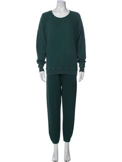 Pre-owned The Great Sweatpants In Green