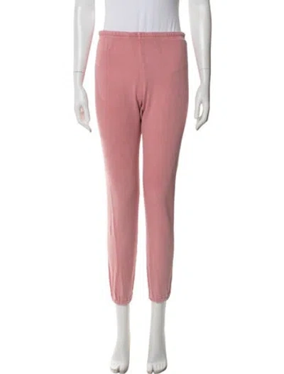 Pre-owned The Great Sweatpants In Pink