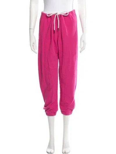 Pre-owned The Great Sweatpants In Pink