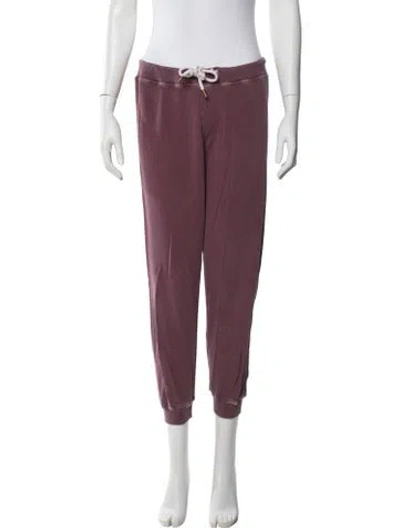 Pre-owned The Great Sweatpants In Purple