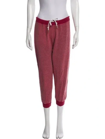 Pre-owned The Great Sweatpants In Red