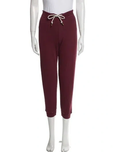 Pre-owned The Great Sweatpants In Red