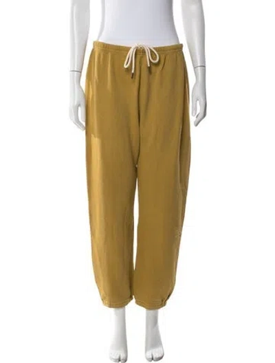 Pre-owned The Great Sweatpants W/ Tags In Yellow