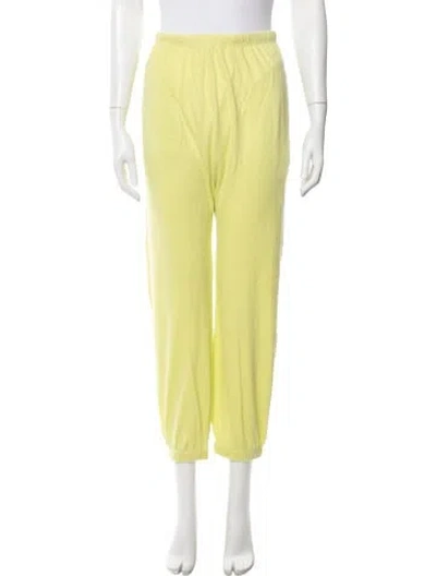 Pre-owned The Great Sweatpants W/ Tags In Yellow