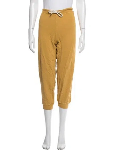 Pre-owned The Great Sweatpants In Yellow
