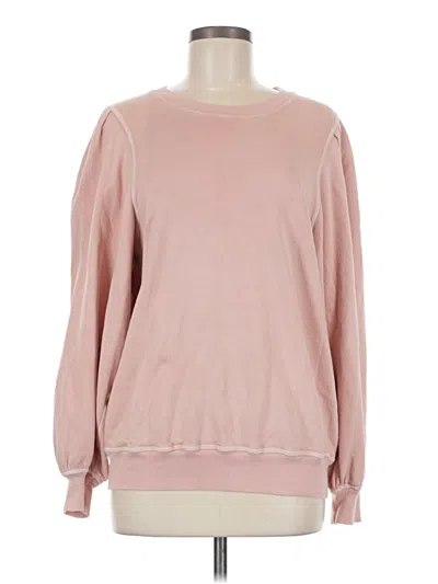Pre-owned The Great Sweatshirt In Pink