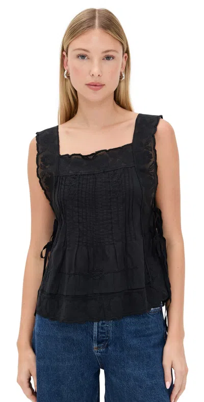 The Great The Attic Lace Cami Black