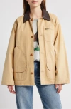 The Great . The Barn Jacket In Brown