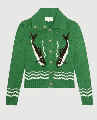 The Great The Bass Cardigan In Multi