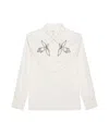 The Great The Beaded Partridge Top In White