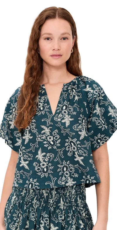 The Great The Blythe Top Indigo Bandana