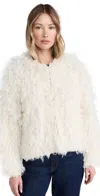 The Great The Boucle Loop Cardigan Soft White In Soft White
