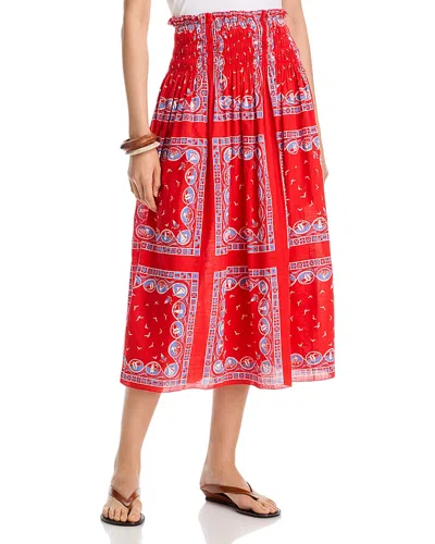 The Great The Canary Skirt In Red