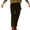 The Great The Carpenter Pant In Almost Black In Black