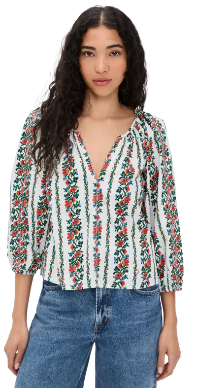 The Great The Chariot Top Tapestry Floral In Multi