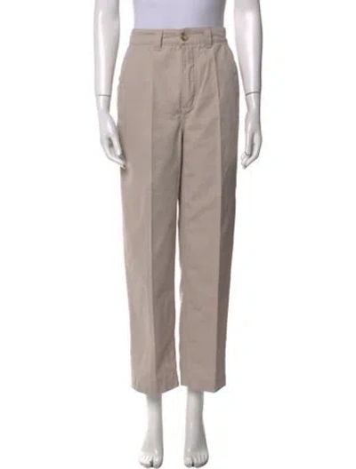 Pre-owned The Great The Chino Pant Straight Leg Pants In Neutral