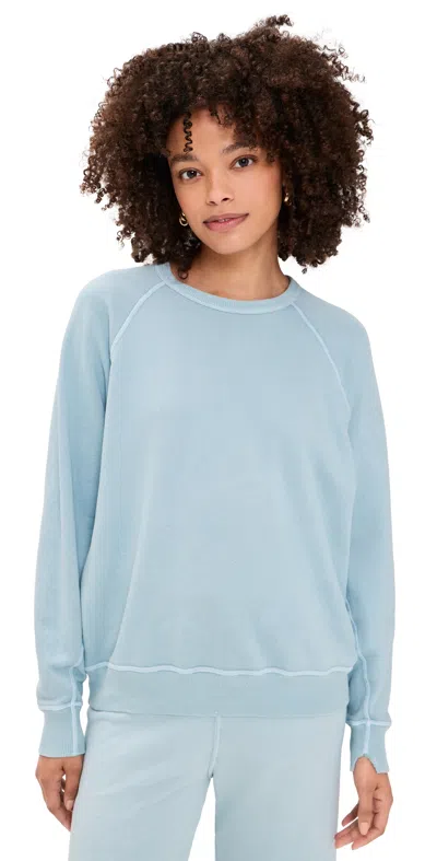 The Great The College Sweatshirt Whisper Blue