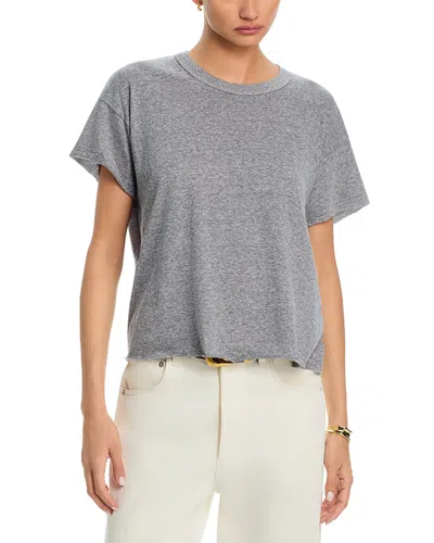 The Great The Crop Tee In Gray