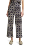 THE GREAT THE DANCE FLORAL WIDE LEG CROP PANTS
