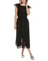 The Great The Dawn Maxi Dress In Black