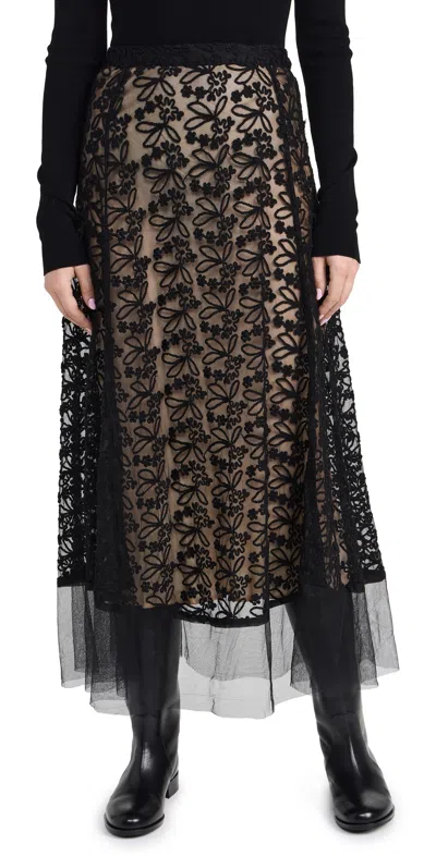 The Great The Era Skirt Black