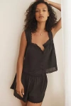 The Great The Victorian Cami Top In Black In Black
