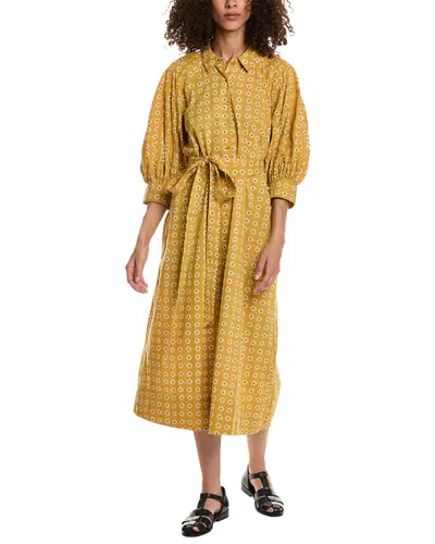 The Great The Herd Maxi Dress In Yellow