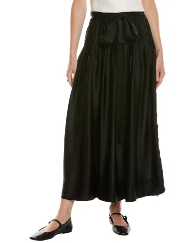 The Great The Highland Maxi Skirt In Black