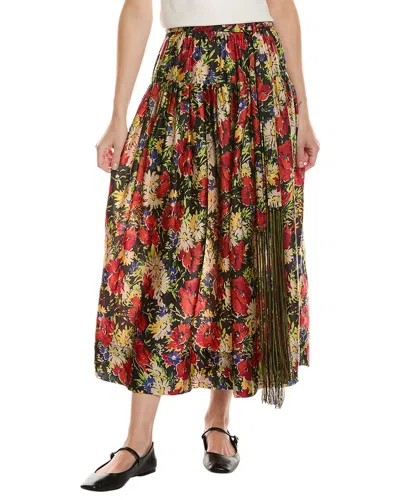THE GREAT THE GREAT THE HIGHLAND MAXI SKIRT