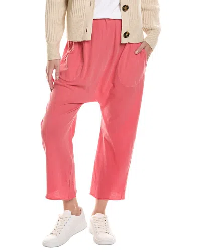 The Great The Jersey Crop Pant In Pink