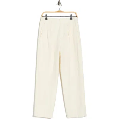 The Great . The Maker High Waist Ankle Pants In White