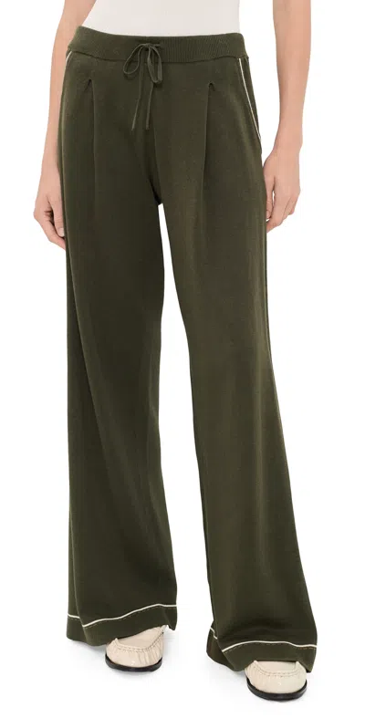 The Great The Menswear Tipping Trouser Pants Olive