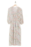 THE GREAT THE GREAT. THE MOONSTONE FLORAL LONG SLEEVE DRESS